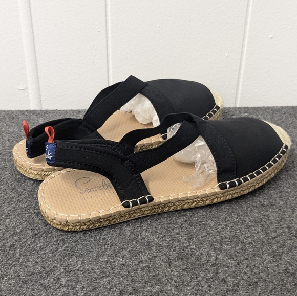 Seastar Seafarer Slingback Black Sandals Size 8 Women - Picture 4 of 11